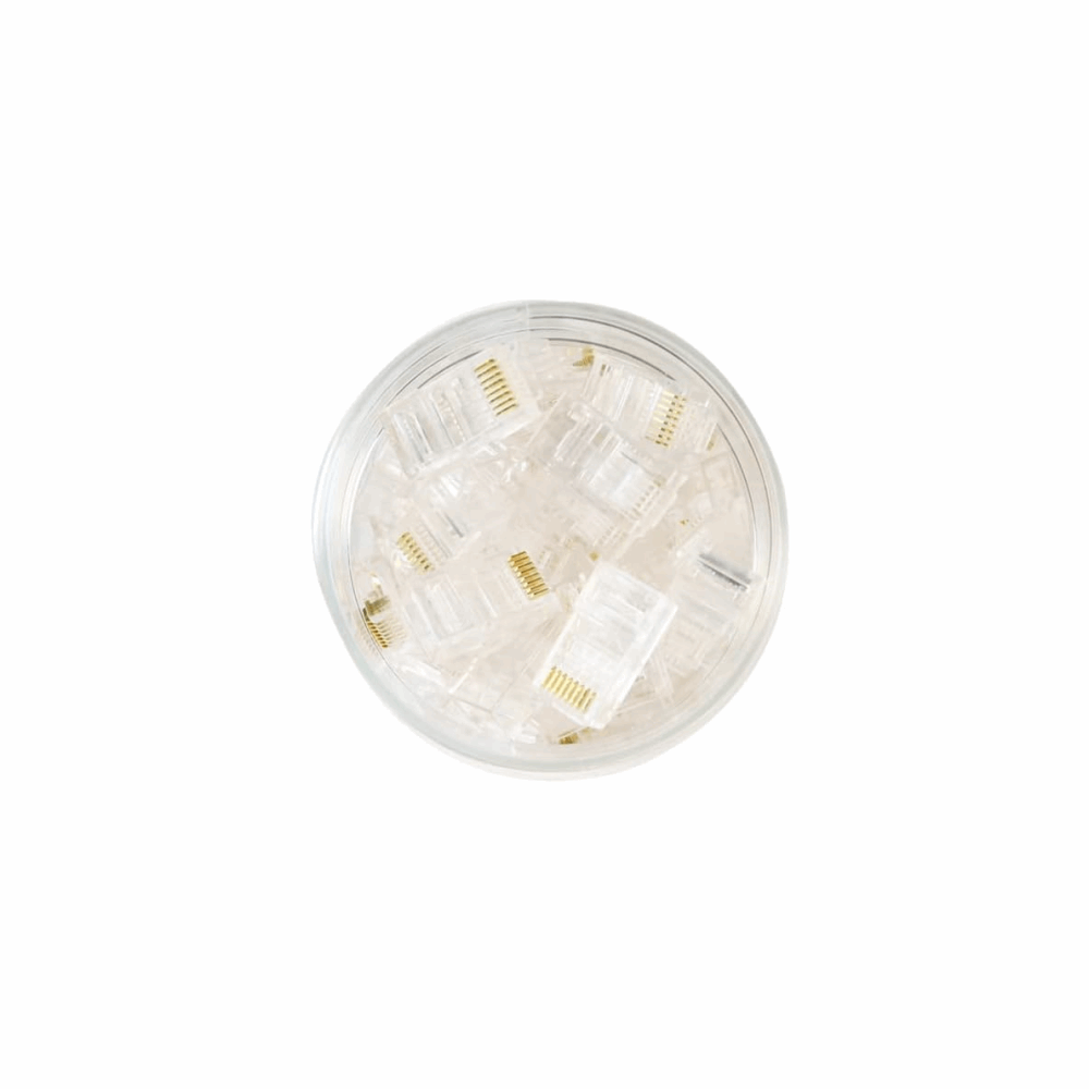 RJ PLASTIC CAT6 (100) PCS