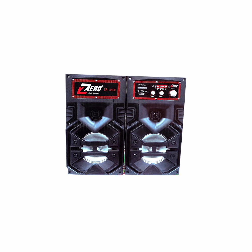 speaker zero 6800 6`` PLASTIC BOX 7 Bluetooth
