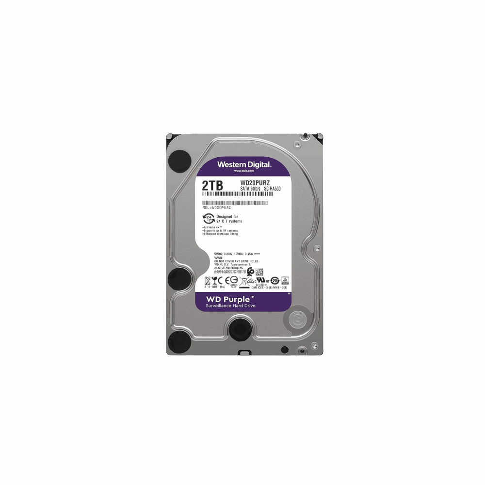 hard disk W.D 2T Purple