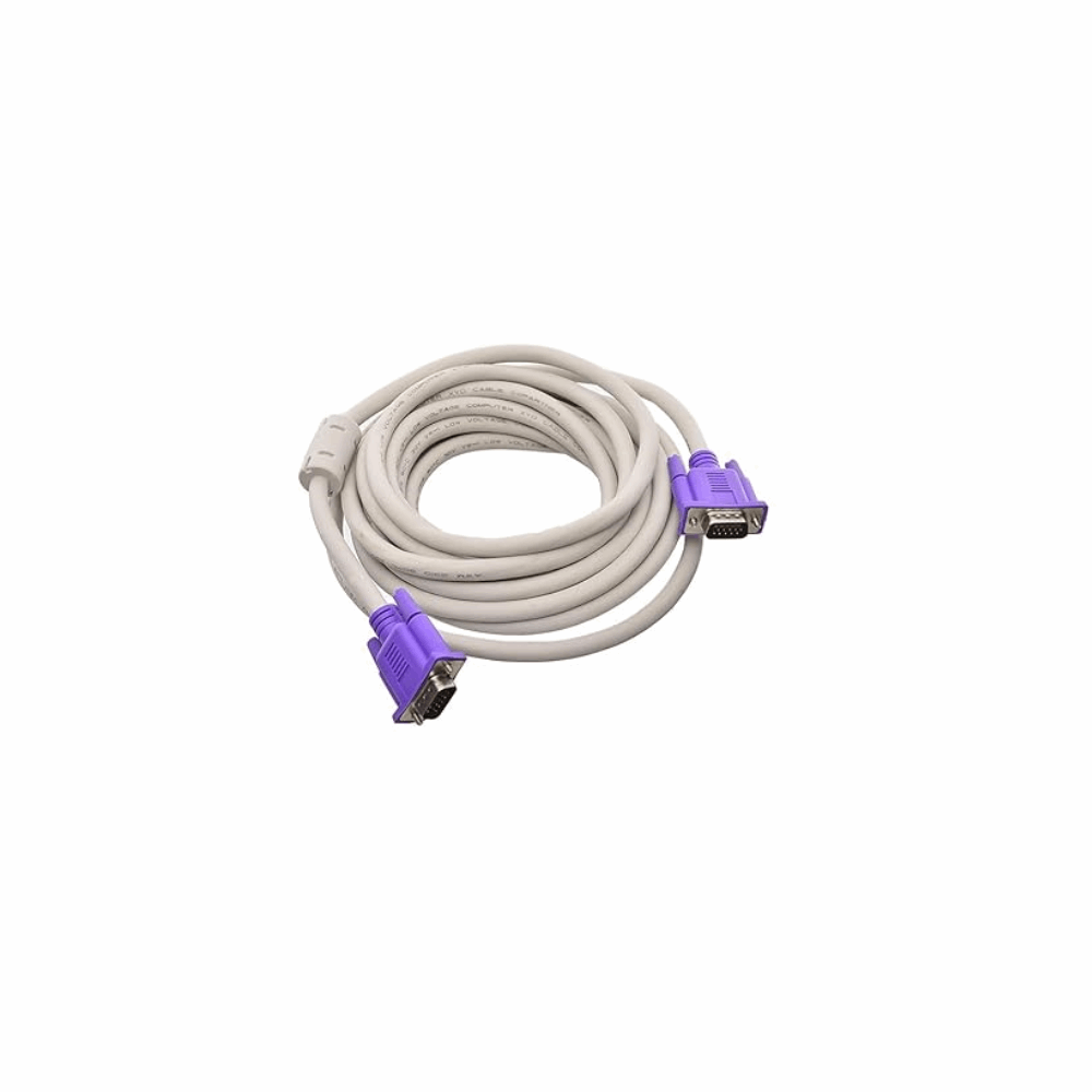 cable vga CRASH ORIGINAL WHITE 5M