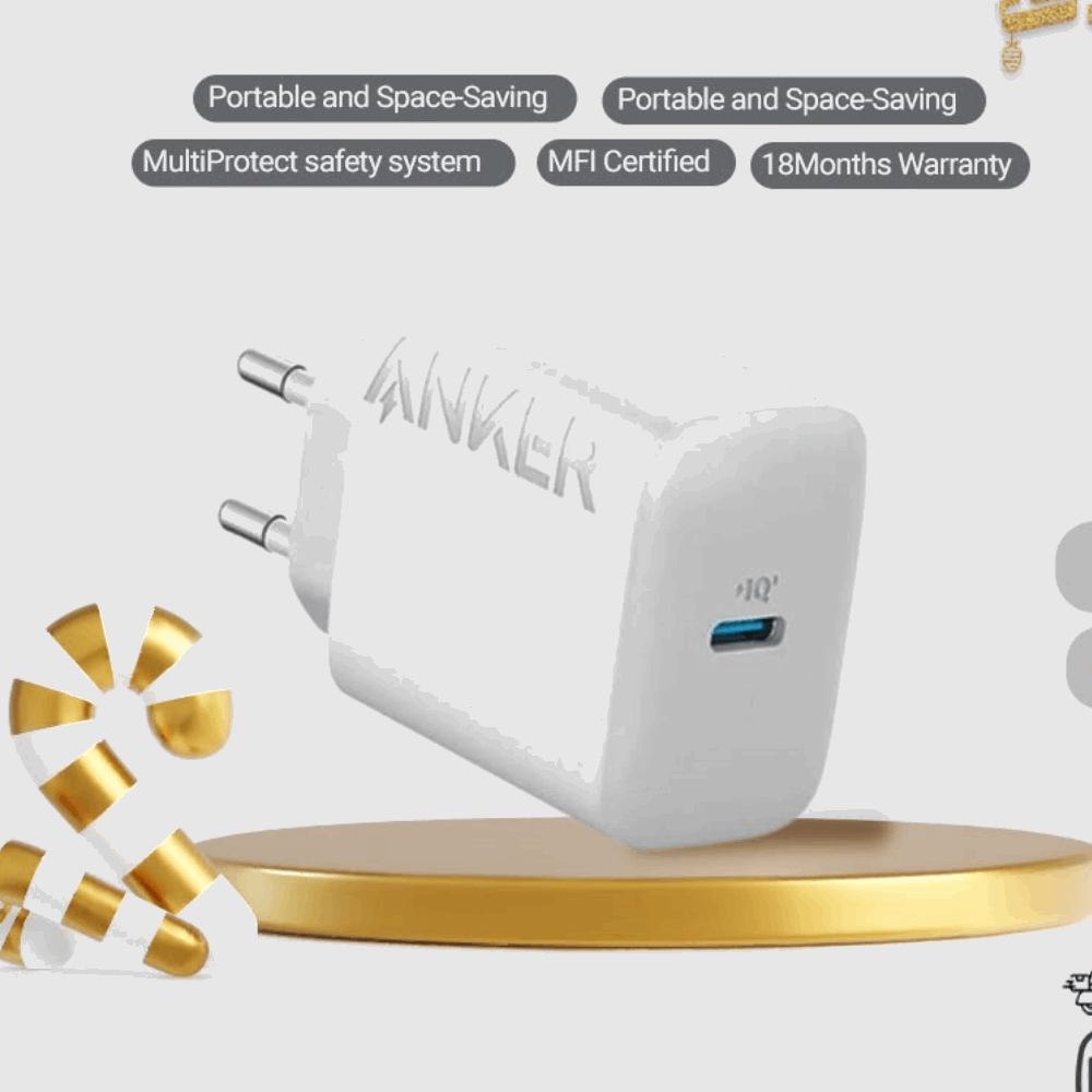charger ANKER 20W PD3.0 Etisal