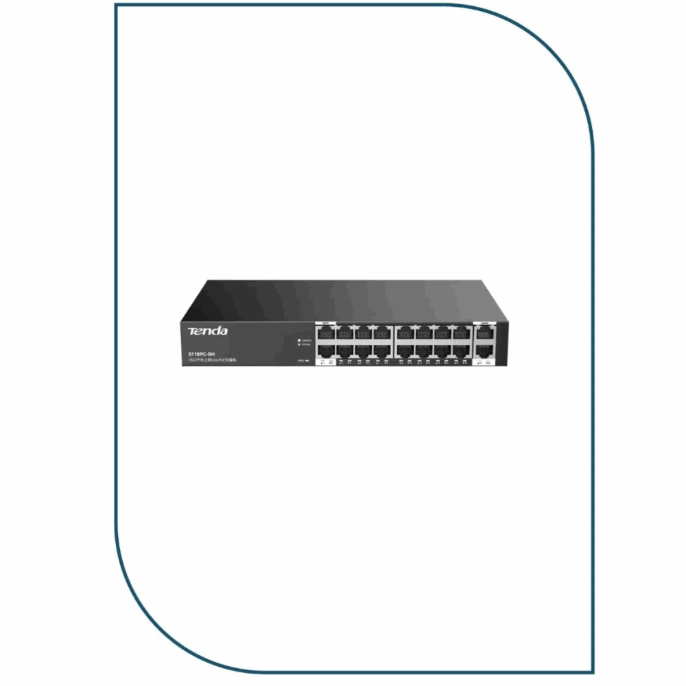 switch Tenda S118PC-BH