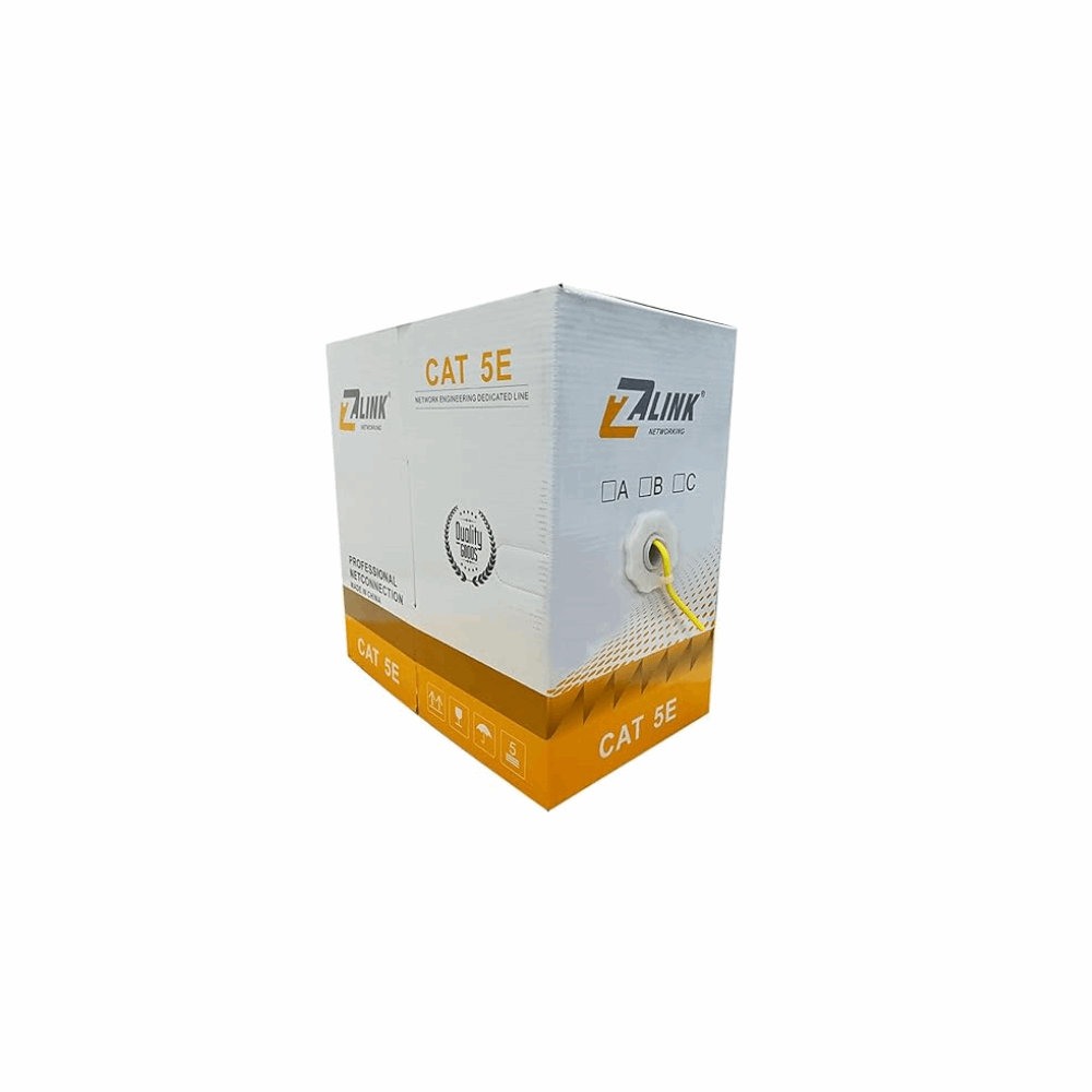 cable network z link CAT5 YALOW 305M